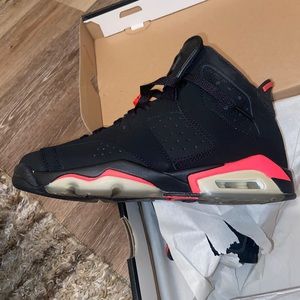 Sold! Air Jordan 6 black infrared year 2014 size 5.5y
